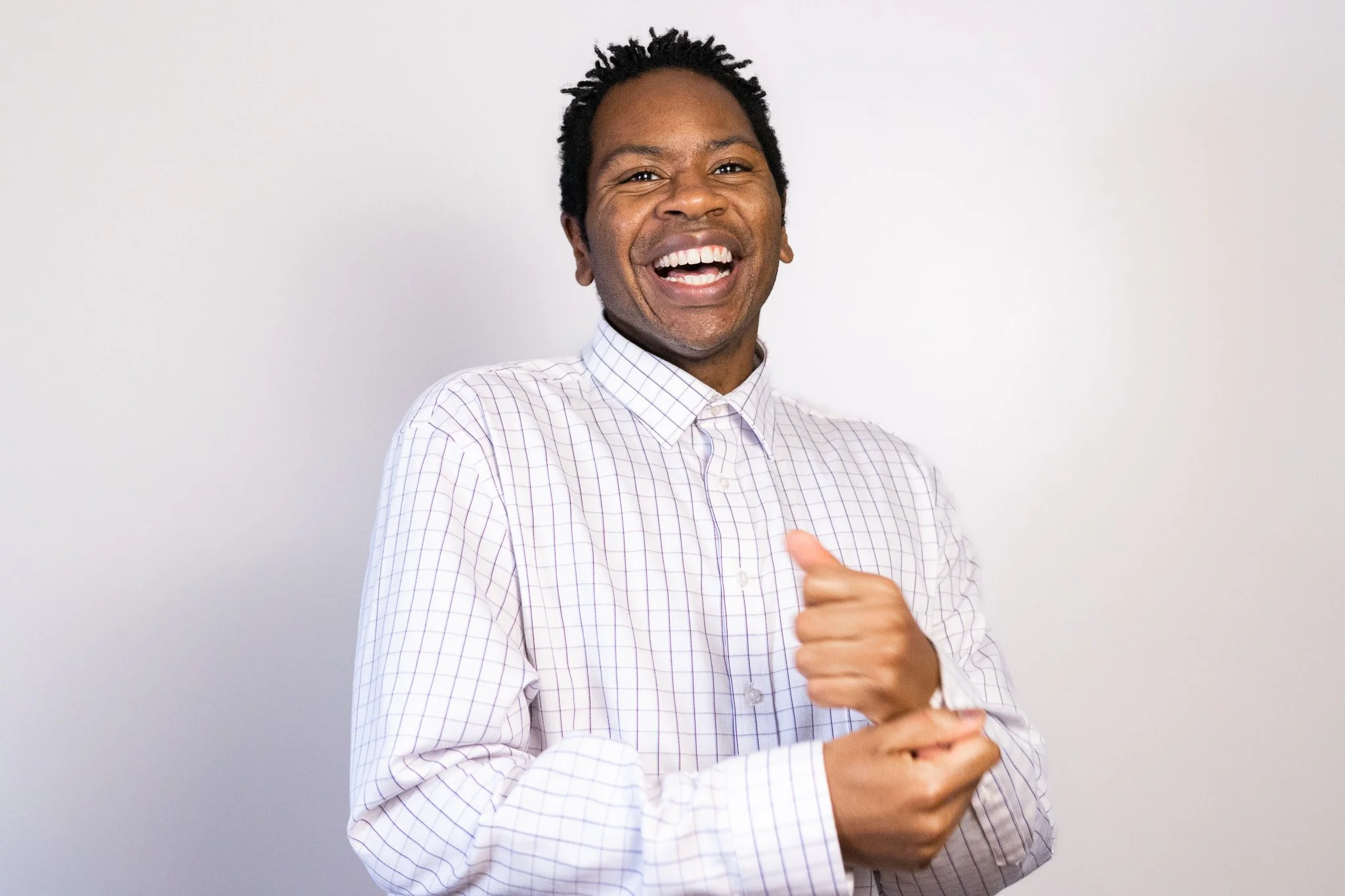 Richard Matthews smiling